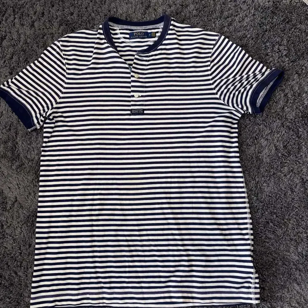 Polo Ralph Lauren Men's Striped Henley T-Shirt
